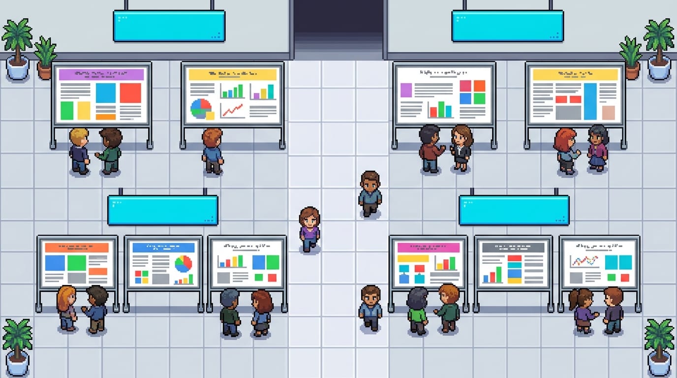 The poster hall